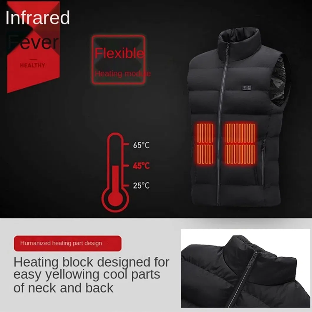 OEM Manufacturer High Quality Winter Hunting Unisex USB Rechargeable Electric Heated Vest