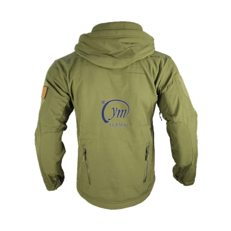 Custom Winter Wholesale Outdoor Hood Windbreaker Coat Windproof Softshell Mens Waterproof Jackets for Men