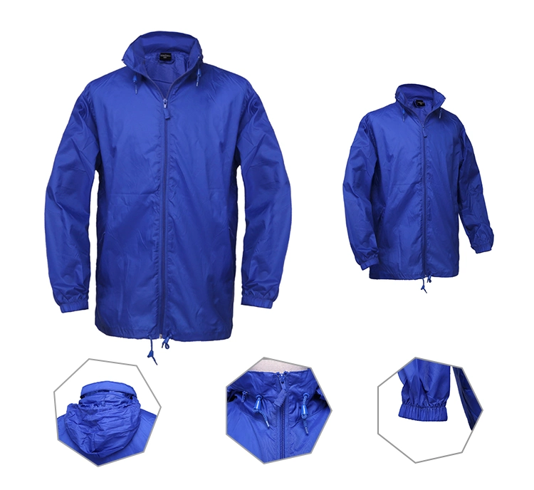2021 Fashionable Breathable Windbreaker OEM Rain Jacket