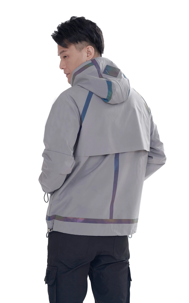 Bechance Custom Brand Spring Jacket Hoodied Windbreaker for Men