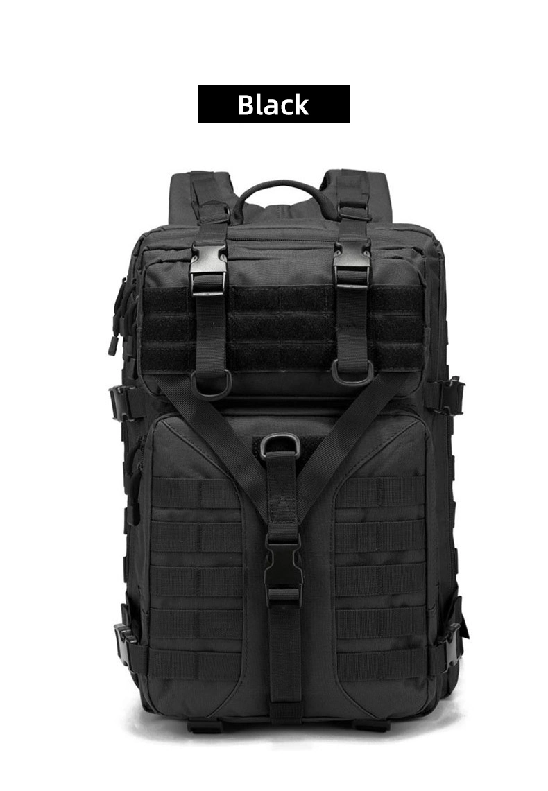 Manufacturer Supplier 45L Waterproof Molle Rucksack Gym Mochila Sports Camping Hunting Tactical Backpack