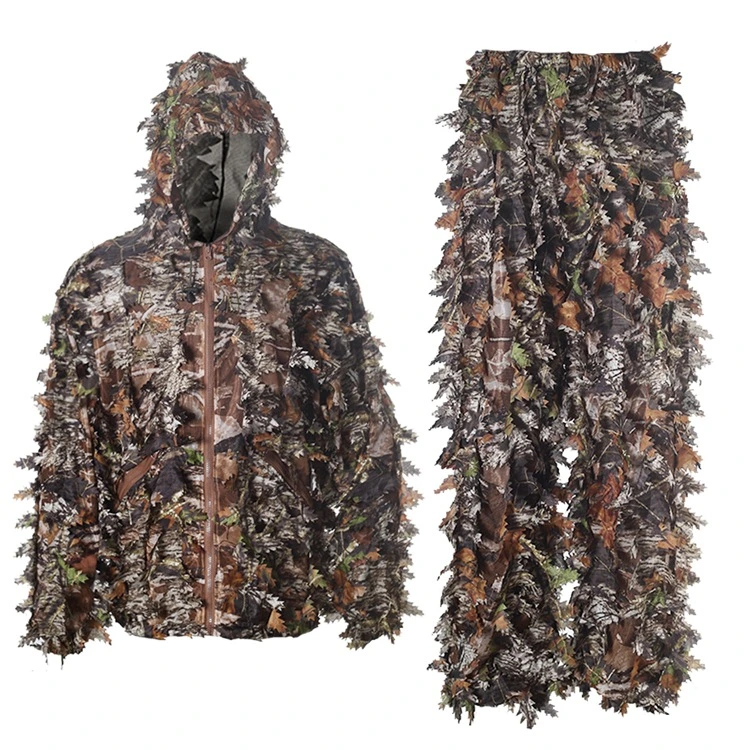 Hunting Camouflage Clothing Autumn Sawtooth Leaf Clothing