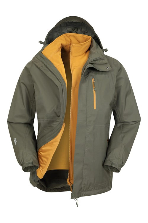 Winter Insulated Cold Warm 100% Polyester /Nylon/Cotton Thermal Parka Workwear Outer Sports 3 in 1 Ski Wear Jacket