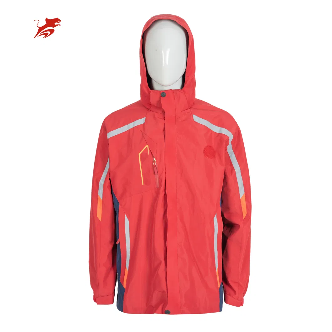 Asiapo China Factory Customized Men&prime;s Recycled Polyester Anti-Wrinkle Windproof Waterproof Sportswear Mountain Ski Windbreaker Outdoor Jackets