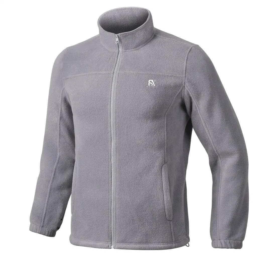 Lnner Withouhood Clothing Mens Casual Sport Winter Outdoor Grey Fleece Ski Jacket