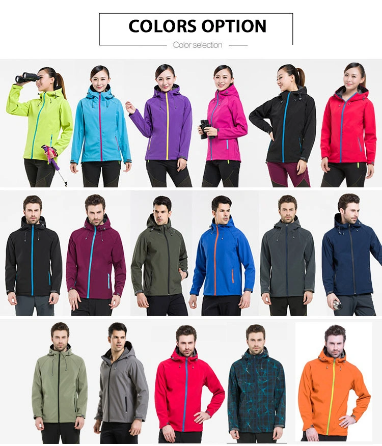 Cheap Factory Wholesale Outdoor Custom Hiking Windproof Ladies Softshell Jacket