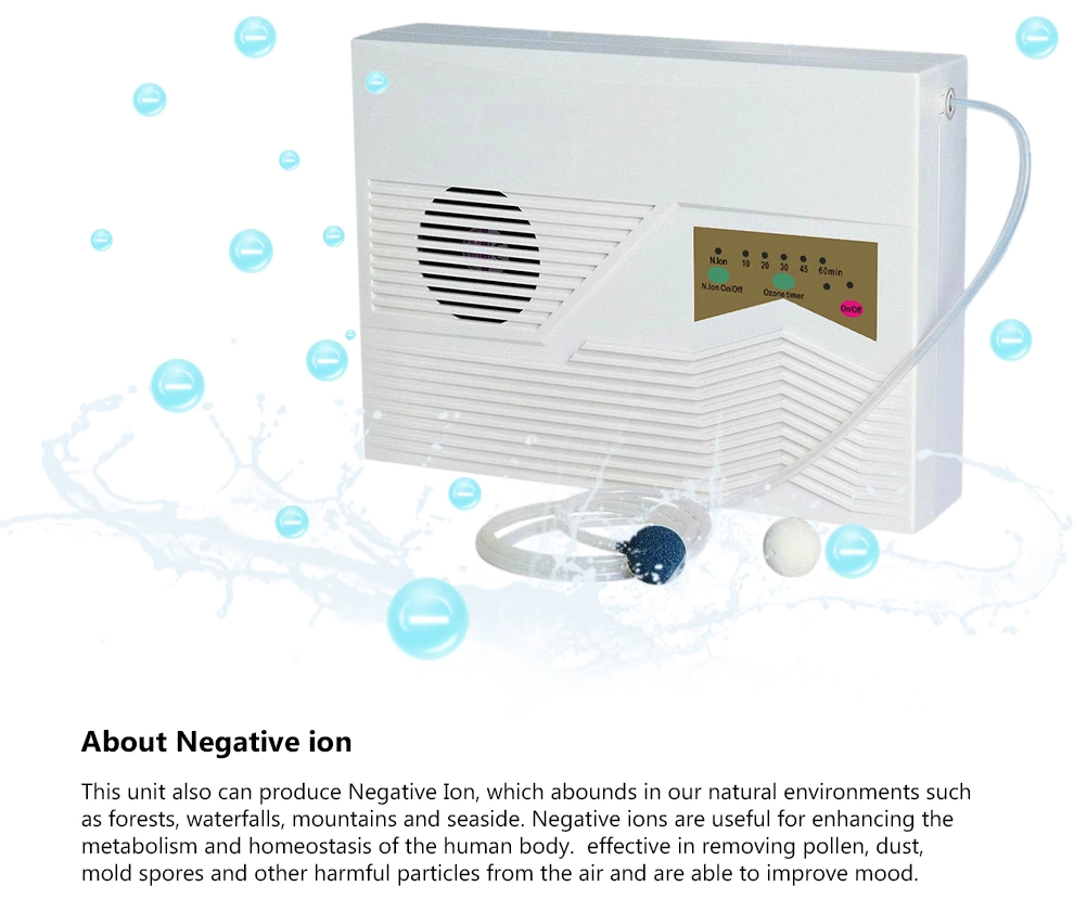 Ozone Generator, Portable Multi-Function Air Purifier, Used for Hunting and Keeping Fresh of Water, Air Ozone Generator