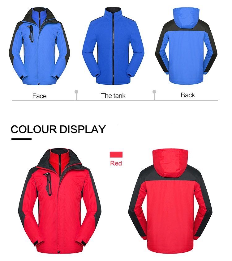 Windproof Disassemble Softshell Jacket for Outdoor Wear Camping&Hiking Windbreaker Screen Printing