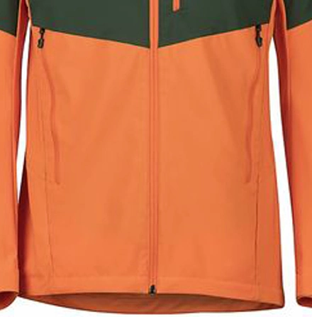 2023 Wholesale Custom Clothes Man&prime; S Fashion Orange Waterproof Windbreaker Hooded Softshell Jacket with Zipper Outdoor Wear Windproof Sportswear Jacket