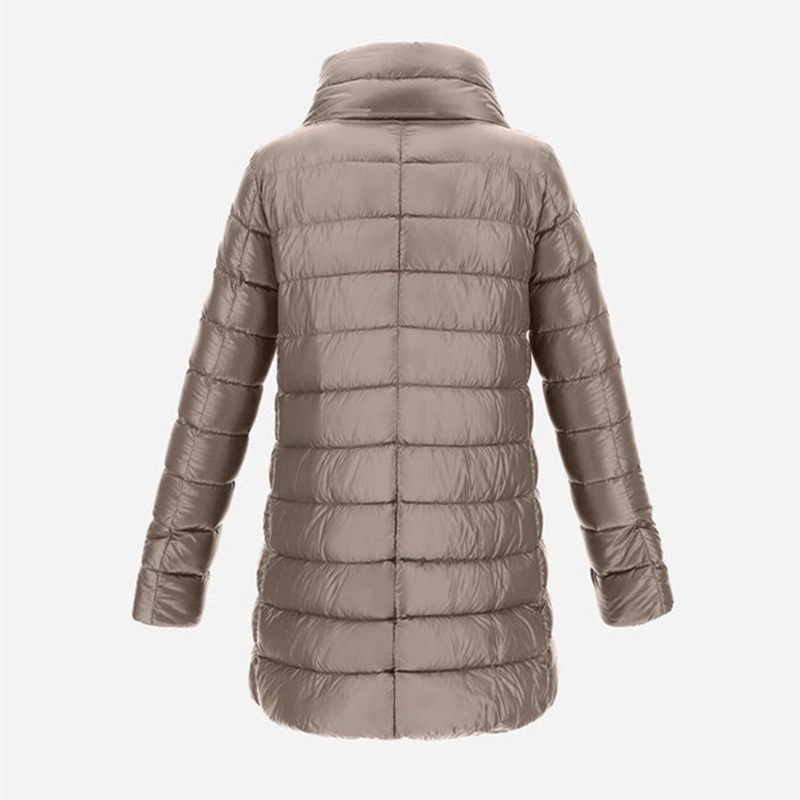 Professional High Quality Luxurious Outdoor Long Down Parka Womens Winter Down Jacket