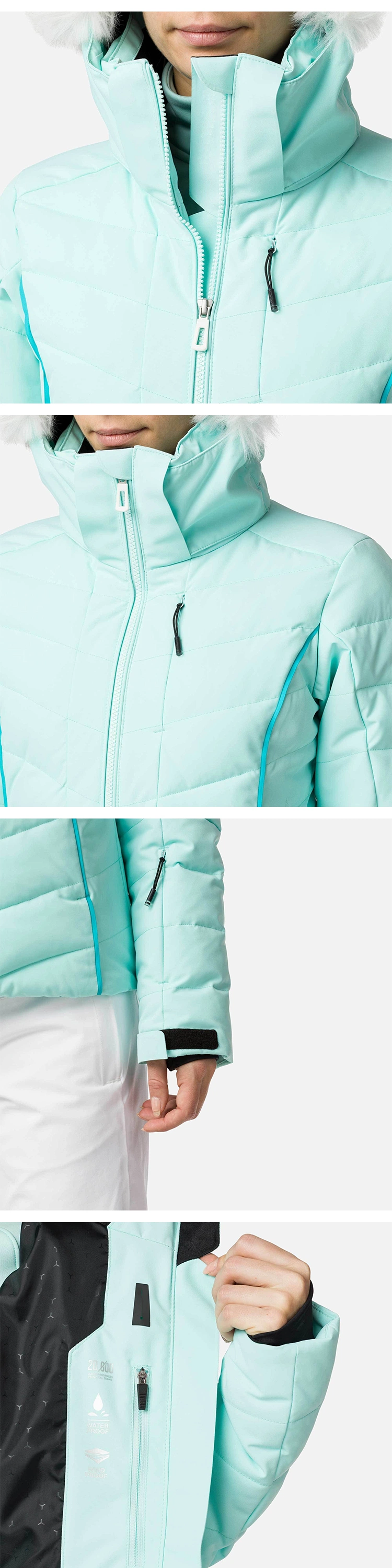 OEM/ODM Ski Clothing Women Winter Warm Waterproof Snow Wear Custom Best Womens Ski Jackets