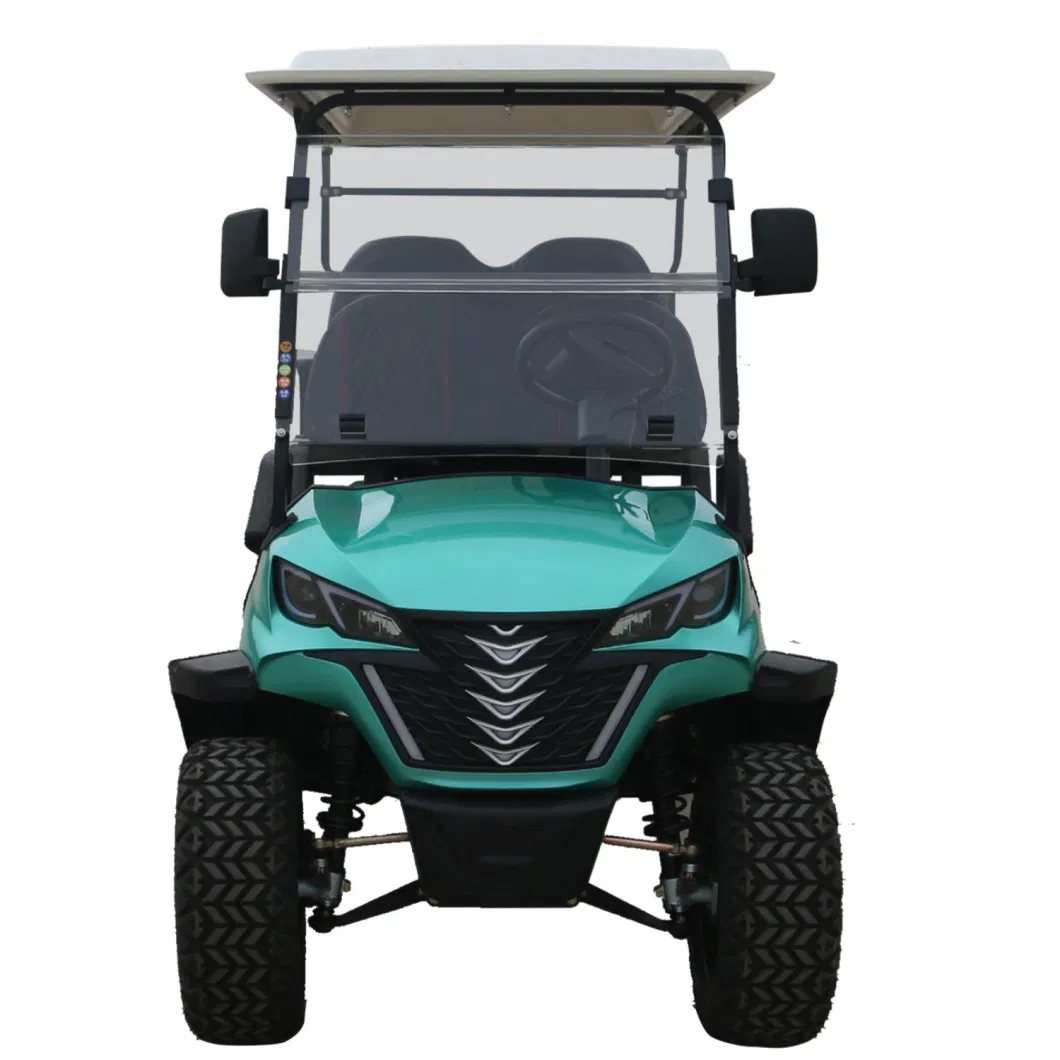 China Manufacturer Wholesale Lithium Battery 48V/60V/72V 2, 4, 6, 8, 10 Seats/Seater Hunting Golf Cart Vlc-A6+2pk