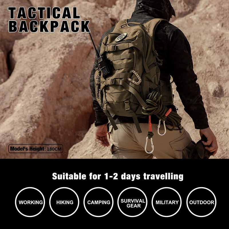 Manufacturer Custom New Outdoor Small 28/35L Mochilas Survival Camouflage Hunting Hydration Tactical Backpack