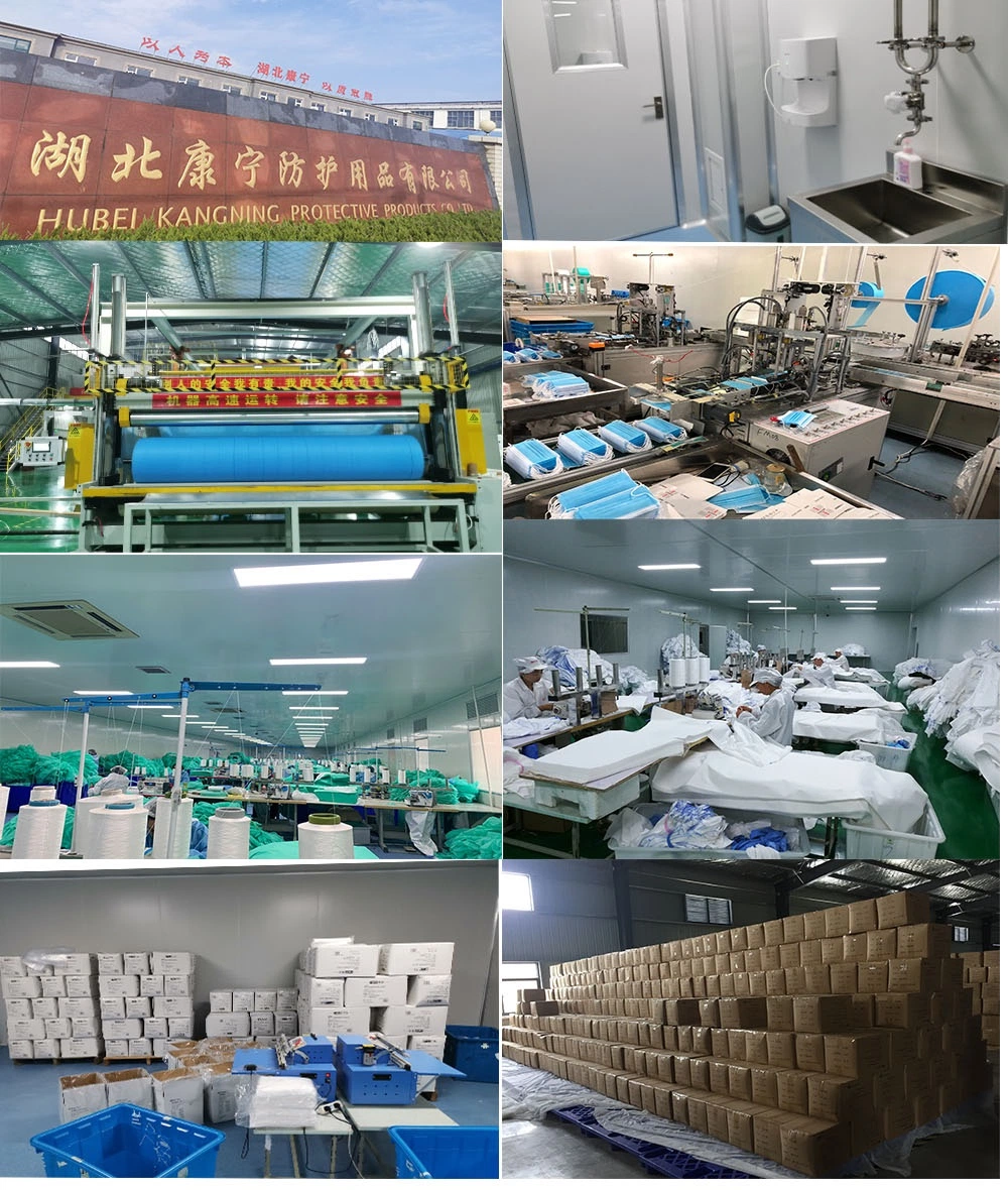 Maker Painting and Spraying Workshop Clean Room Industrial PP Nonwoven Customize Workwear Protective Antistatic Disposable Food Factory Working Coverall