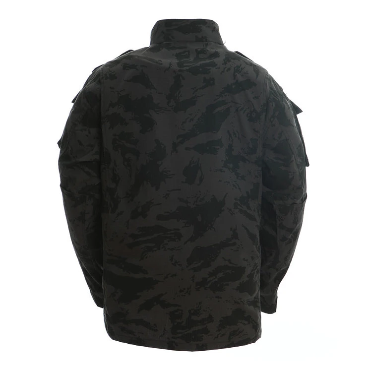 Fashion Black Acu Camouflage Clothing Night Camo Hunting Military Style Clothing