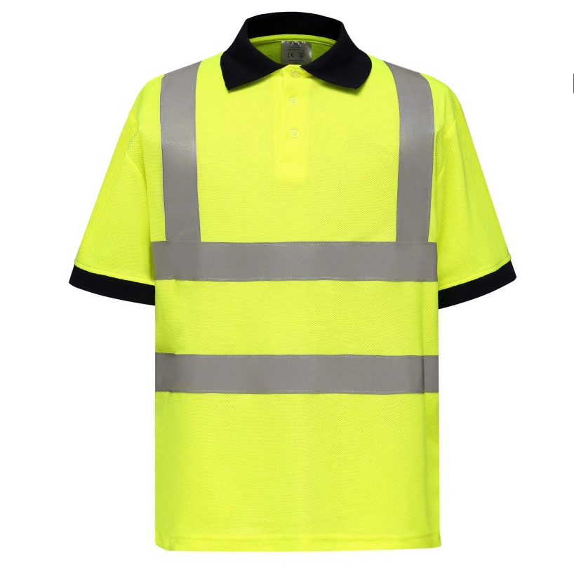 Safety Factory Spring Reflective Autumn Quick Dry Night Use Workwear Shirt