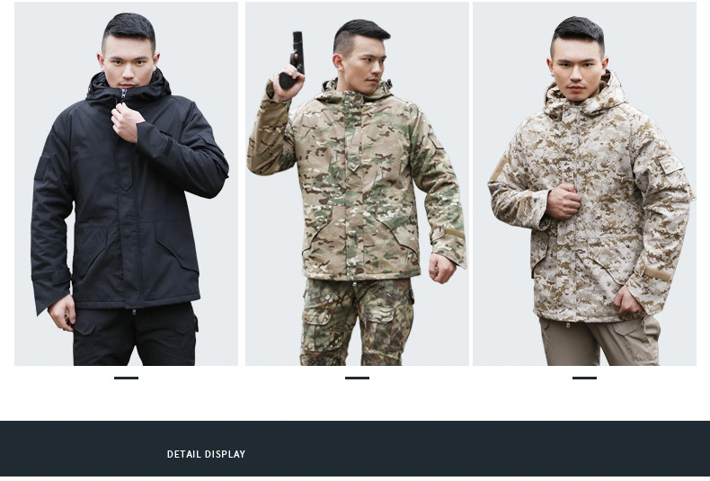Wholesale Outdoor G8 Python Camouflage Charge Coat Men&prime; S Tactical Windbreaker