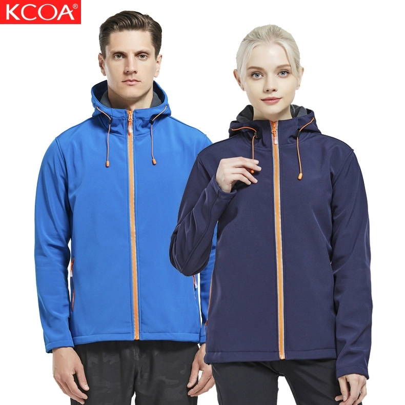 Sports Winter Outdoor Hunting Windbreaker Men Hooded Softshell Jacket