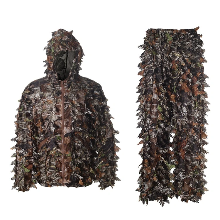 Hunting Camouflage Clothing Autumn Sawtooth Leaf Clothing