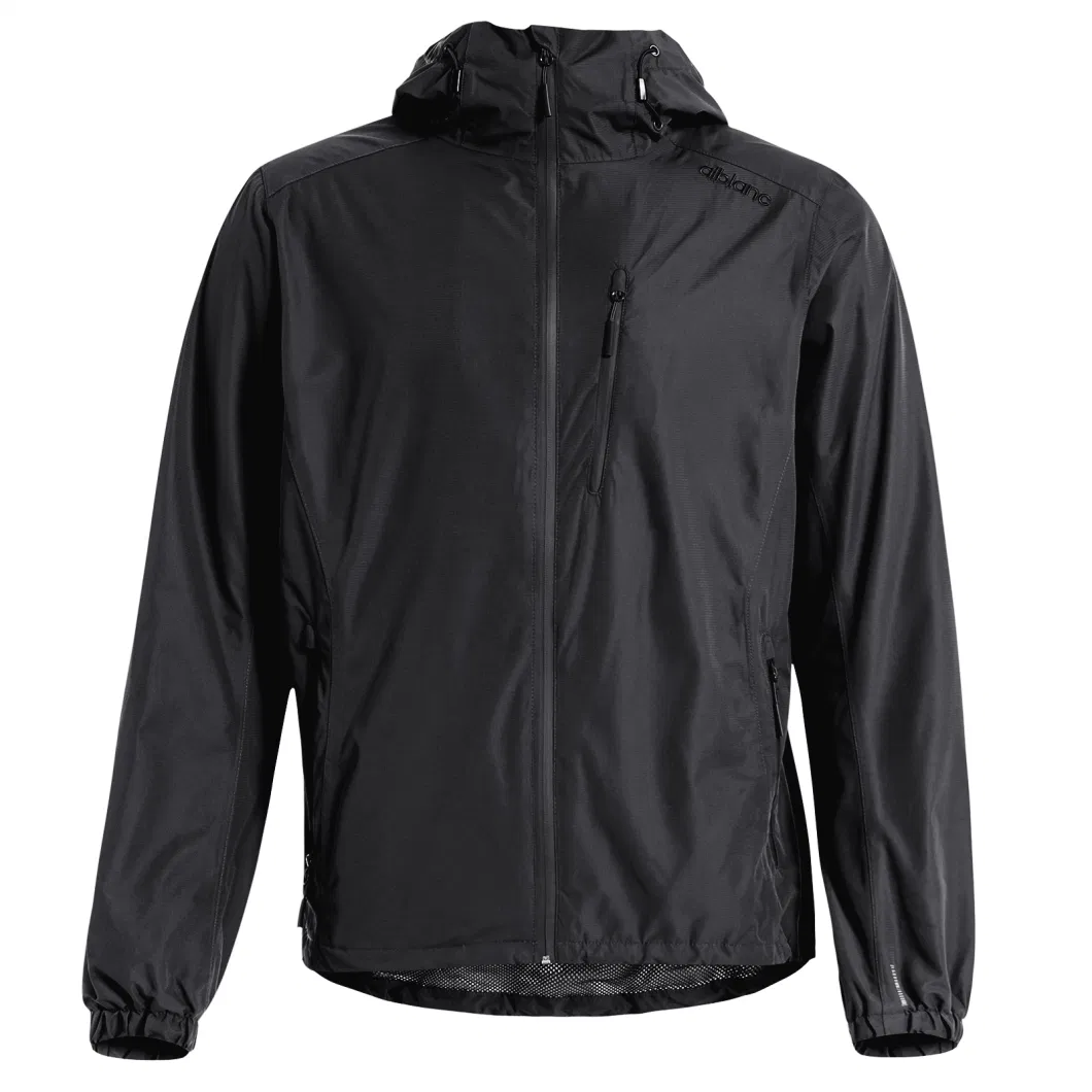 China Supplier Outdoor Clothing Men Waterproof Breathable Windproof Winter Rain Jacket