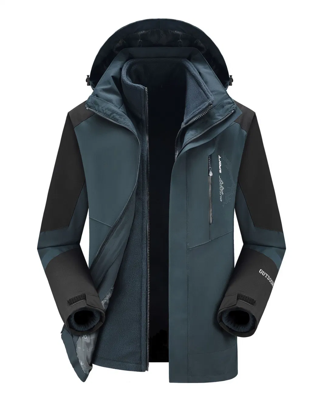 Outdoor Jacket Three-in-One Men Wholesale Customization