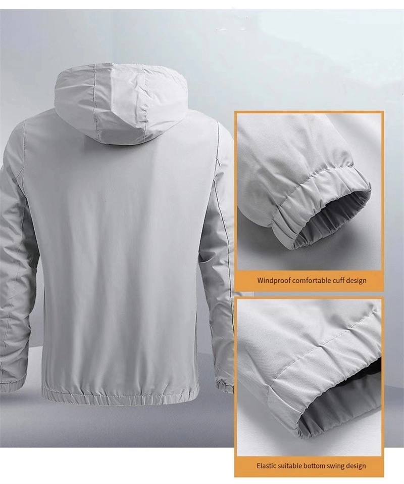 High Quality Custom Waterproof Windproof Soft Shell Warm Tactical Hunting Men&prime;s Outdoor Rain Jacket