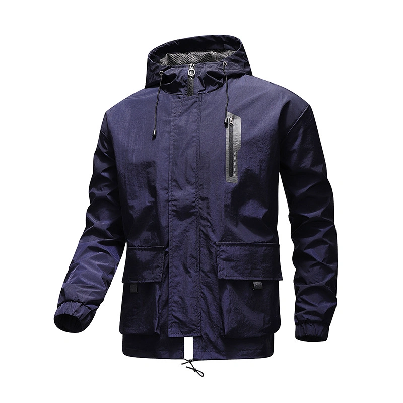 Wholesale Man&prime;s Fashion Black Jacket Outdoor Windproof Custom Softshell Jacket Keep Warm Autumn Winter