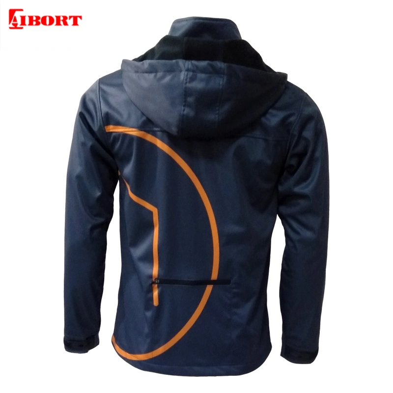 Aibort Custom Logo Winter Windbreaker Mens Warm Jacket (A-PT07)