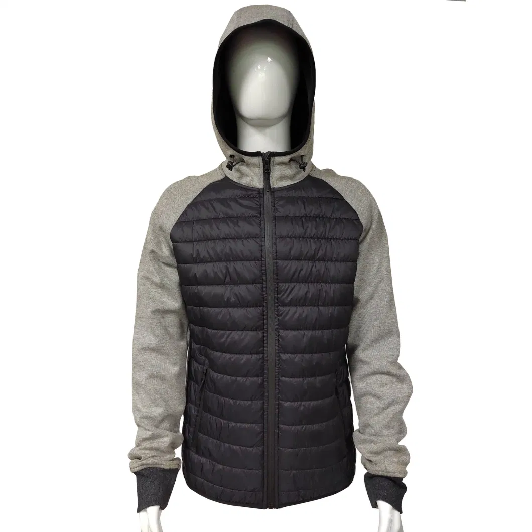 Men Clothing Fake Down Special Waterproof Pape Facric Outerwear Padded Jackets