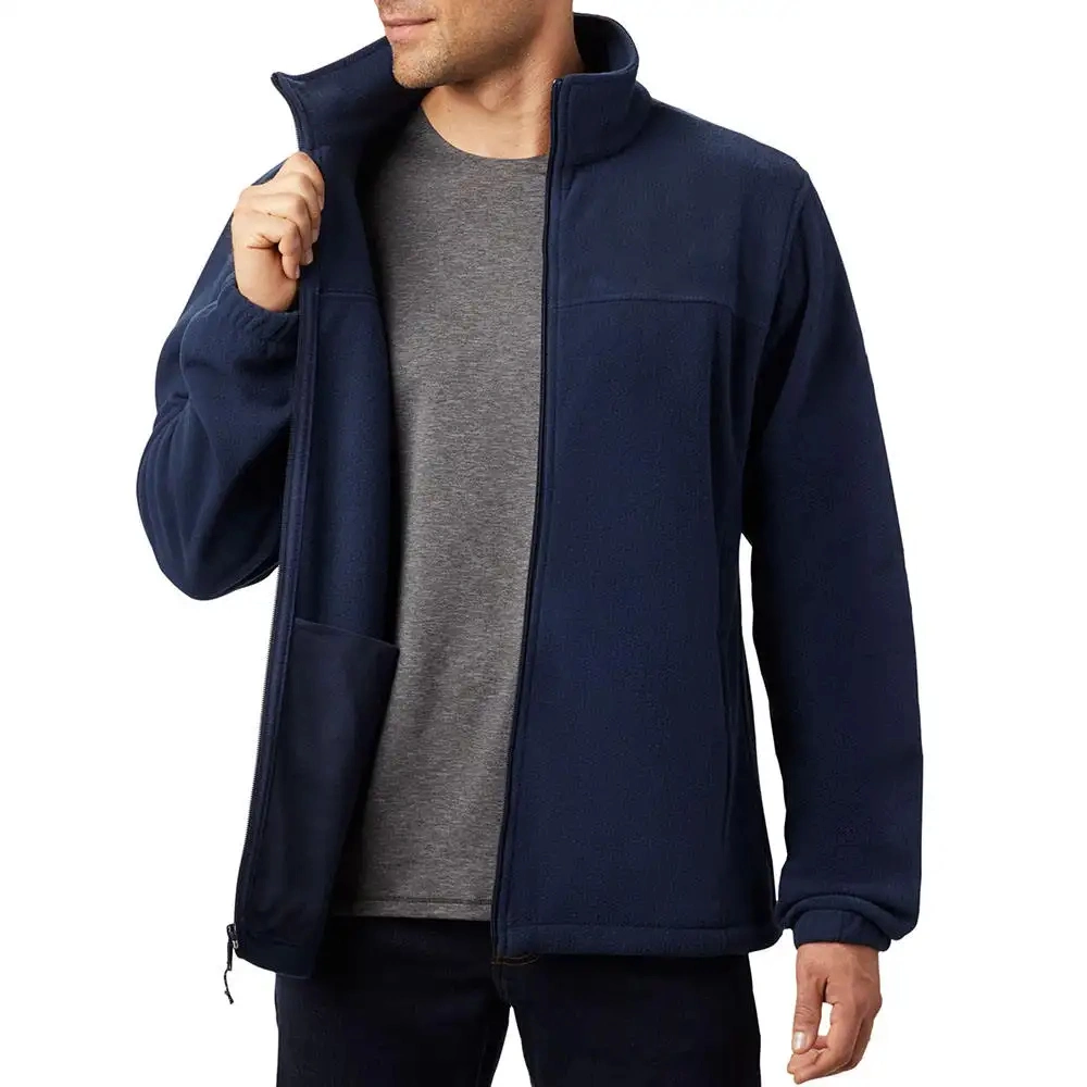 Top Selling OEM High Quality Winter Custom Logo Oversized Men Fleece Sherpa Jacket Polar Fleece
