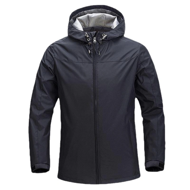 Mens Softshell Jacket Fleece Lined Waterproof Windproof Lightweight Outerwear Full Zip Hiking Work Travel