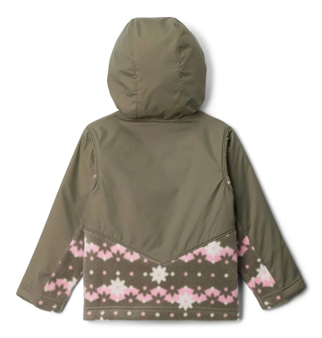 Asiapo China Factory Kids Winter Fashion Stylish Brightful Polar Fleece Jacket with Sherpa Printing