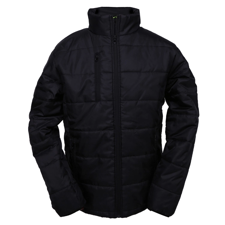 High Quality Black Color Soft Shell Jacket with Factory Price