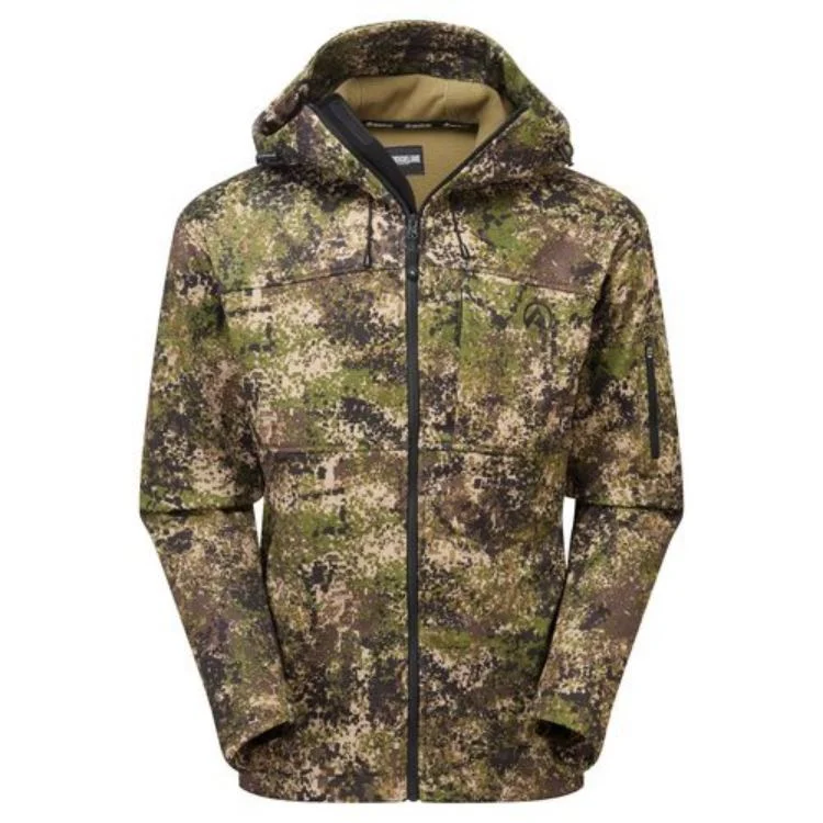 Men&prime;s Ascender Softshell Hunting Jacket with Omni-Shield Advanced Repellency and Adjustable Cuffs