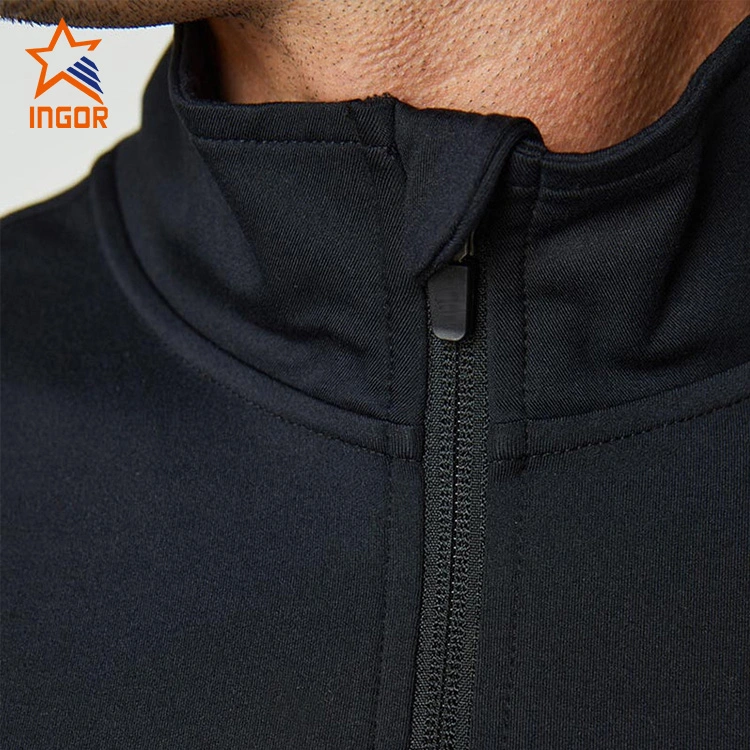 Ingor Sportswear Workout Apparel Manufacturers Custom Activewear Gym Wear Running Wear Men&prime;s Jacket