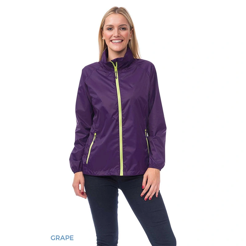 Rain Jackets Women Lightweight Waterproof Raincoats Packable Outdoor Active Hooded Windbreaker Coat