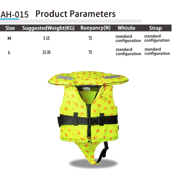 Manufacturer Customized Tank Top Assisted High Buoyancy Swimming Children&prime; S Life Jacket