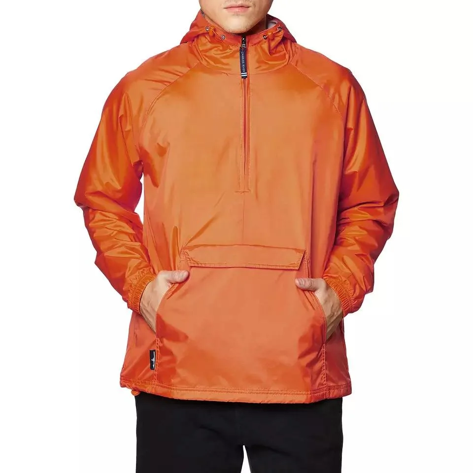 Running Sports Zipper Breathable Waterproof Color Block Men Woven Ripstop Windbreaker