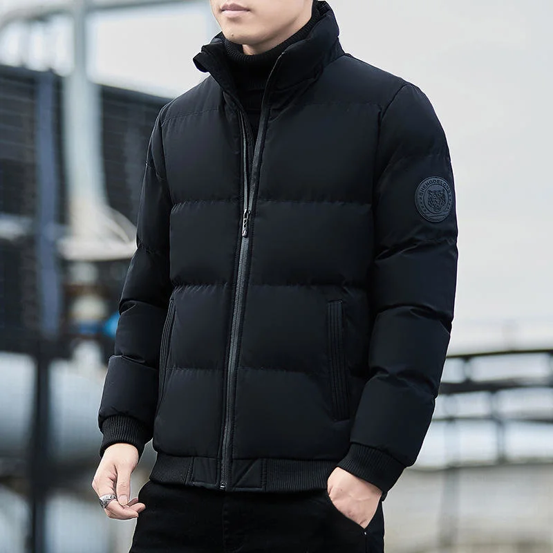 Wholesale China Cheap Price Custom Outdoor Mens Fashion Bomber Jackets OEM Custom Windproof Puffer Jacket Clothing Windbreaker Winter Jacket for Men