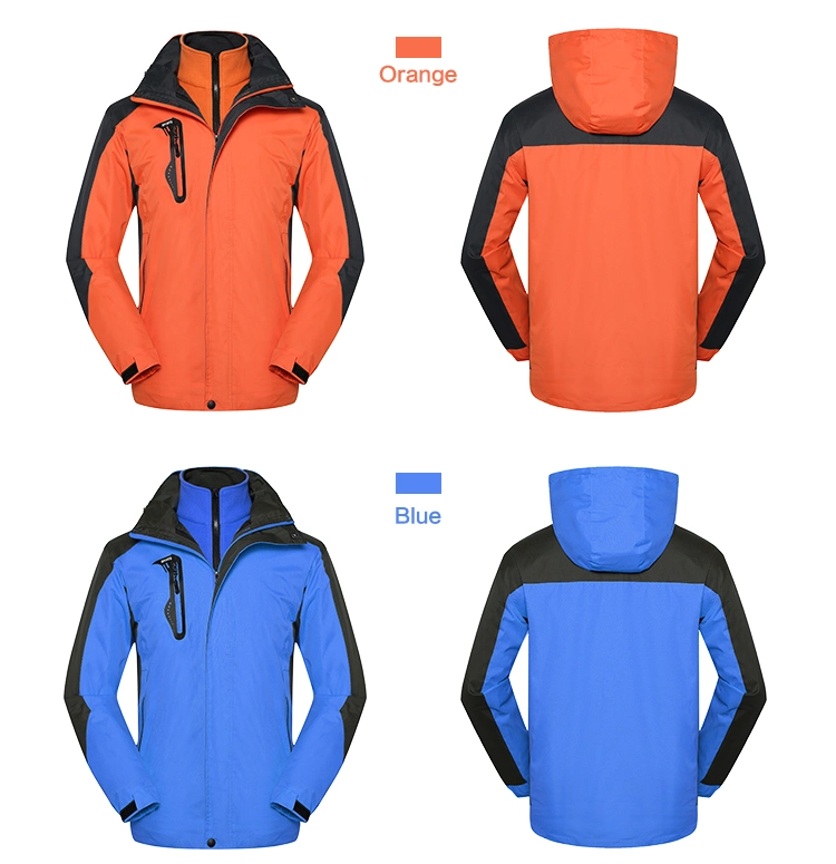 Windproof Disassemble Softshell Jacket for Outdoor Wear Camping&Hiking Windbreaker Screen Printing