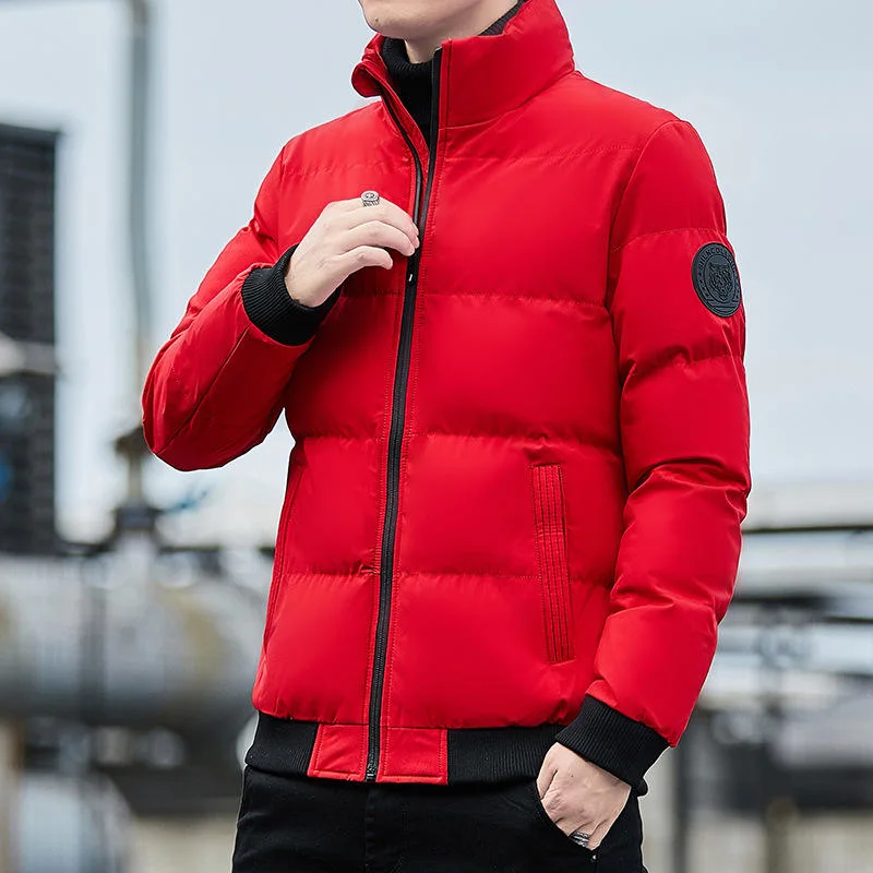 Wholesale China Cheap Price Custom Outdoor Mens Fashion Bomber Jackets OEM Custom Windproof Puffer Jacket Clothing Windbreaker Winter Jacket for Men