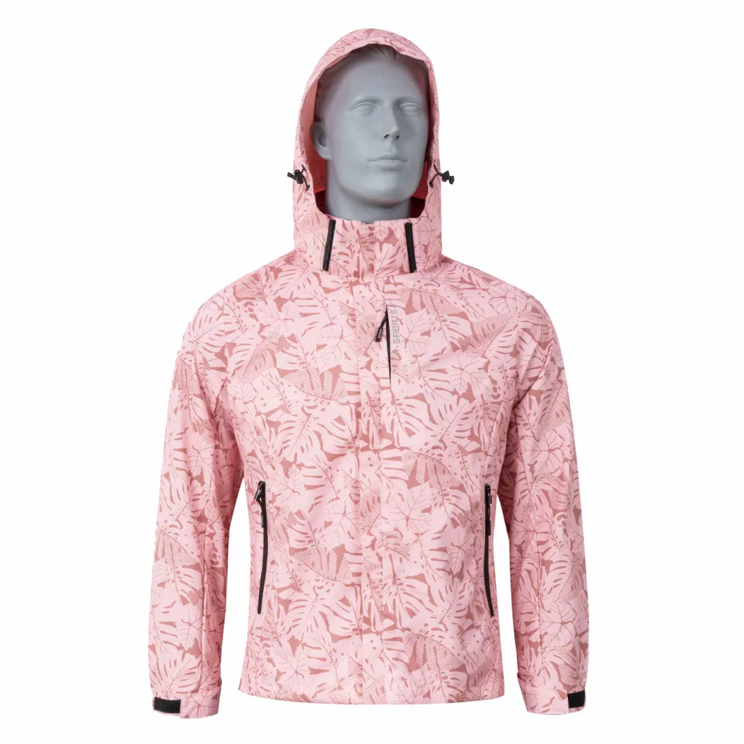 Womens Outdoor Waterproof Rain Jacket