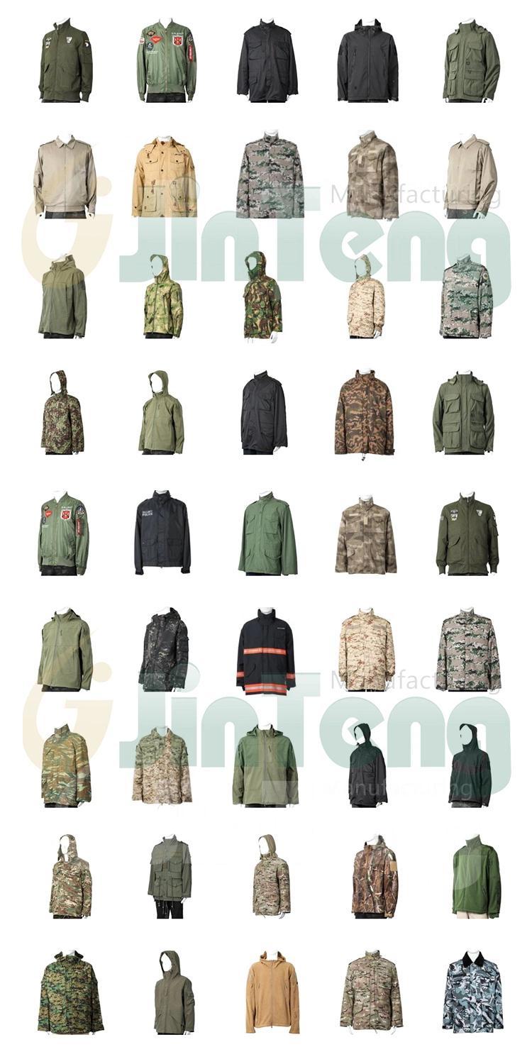 Dust-Proof Anti-Static Soft Shell Tactical Army Style Colour Jacket in China