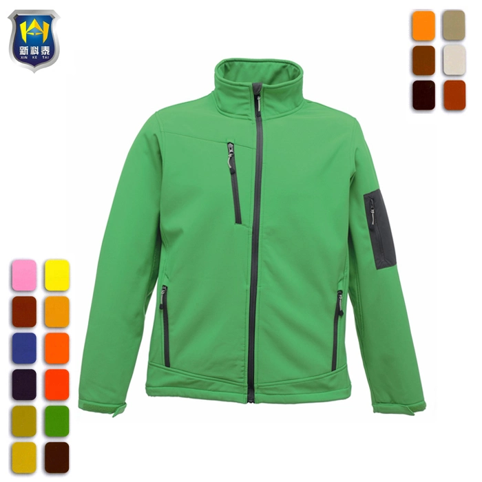 Wholesale Zipper Men Outdoor Sport Windproof Softshell Jacket