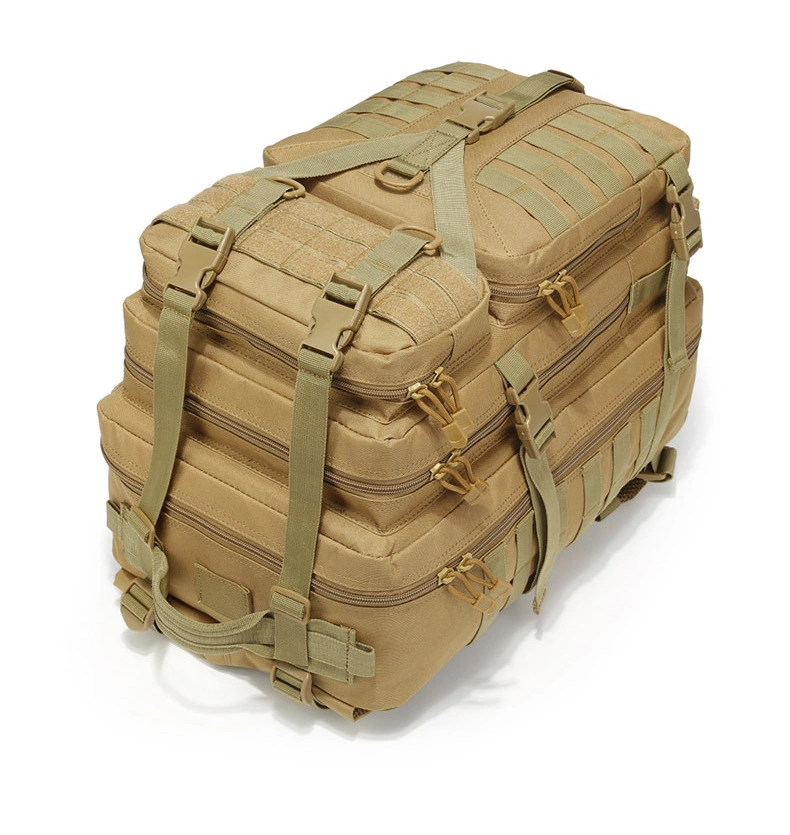 Manufacturer Supplier 45L Waterproof Molle Rucksack Gym Mochila Sports Camping Hunting Tactical Backpack