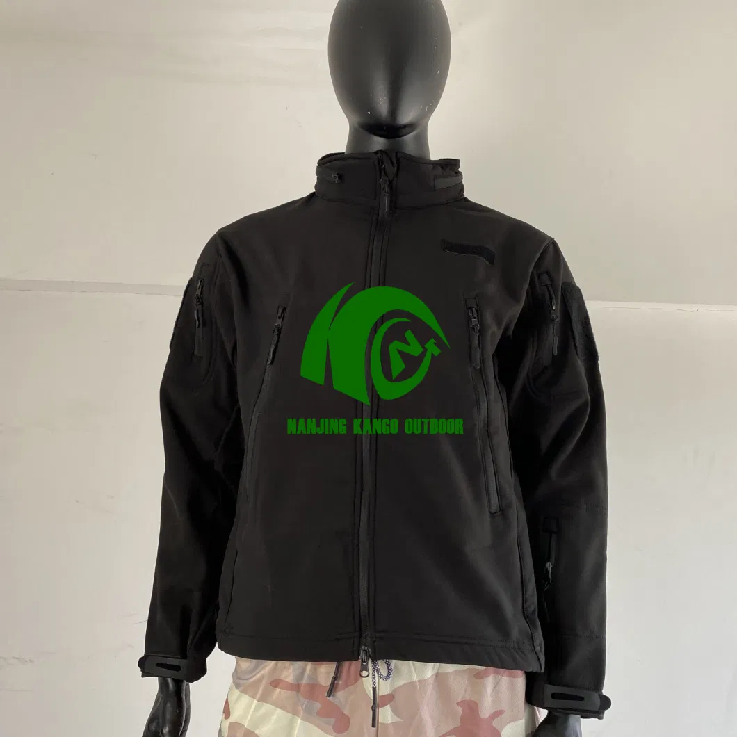Kango Camo Army Style Uniform Hunting Softshell Waterproof Military Style Tactical Jacket