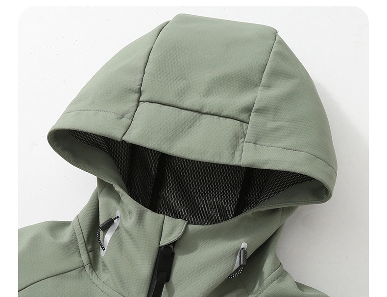 Wholesale Factory Functional Waterproof Oil-Proof Anti-Fouling Hooded Jacket Outdoor Jacket for Men and Women