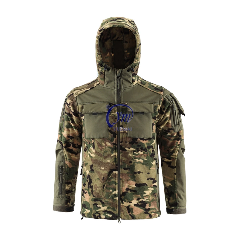 Fashion Custom Color Winter Outdoor Fleece Coat Sherpa Jacket Full Zipper up Sherpa Fleece Jacket for Men