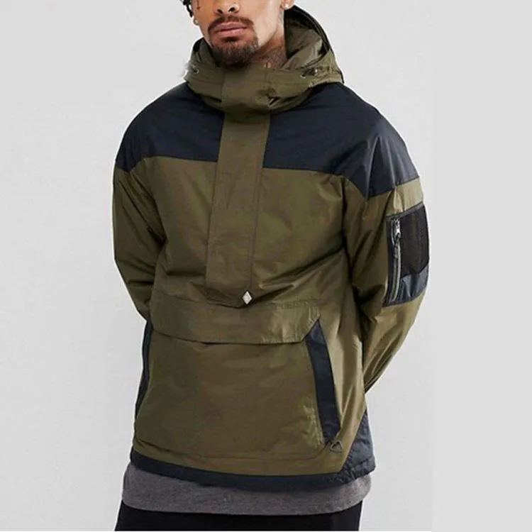 Wholesale 100% Nylon Warm up Jacket Running Waterproof Windproof Custom Windbreaker Jacket for Men