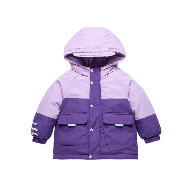 Winter High Quality Kids Wear Hooded Waterproof New Children&prime;s White Duck Down Jackets